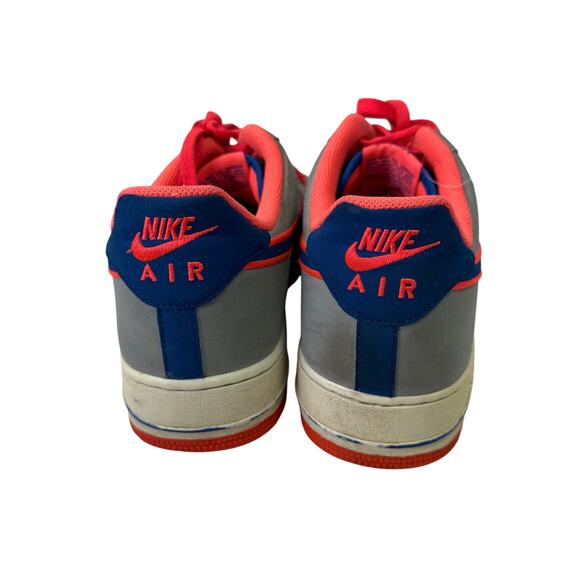 Nike Air Force 1 Low Men’s Sneakers sz 13 Wolf Gray Game Royal Punch #M123 - Picture 6 of 7